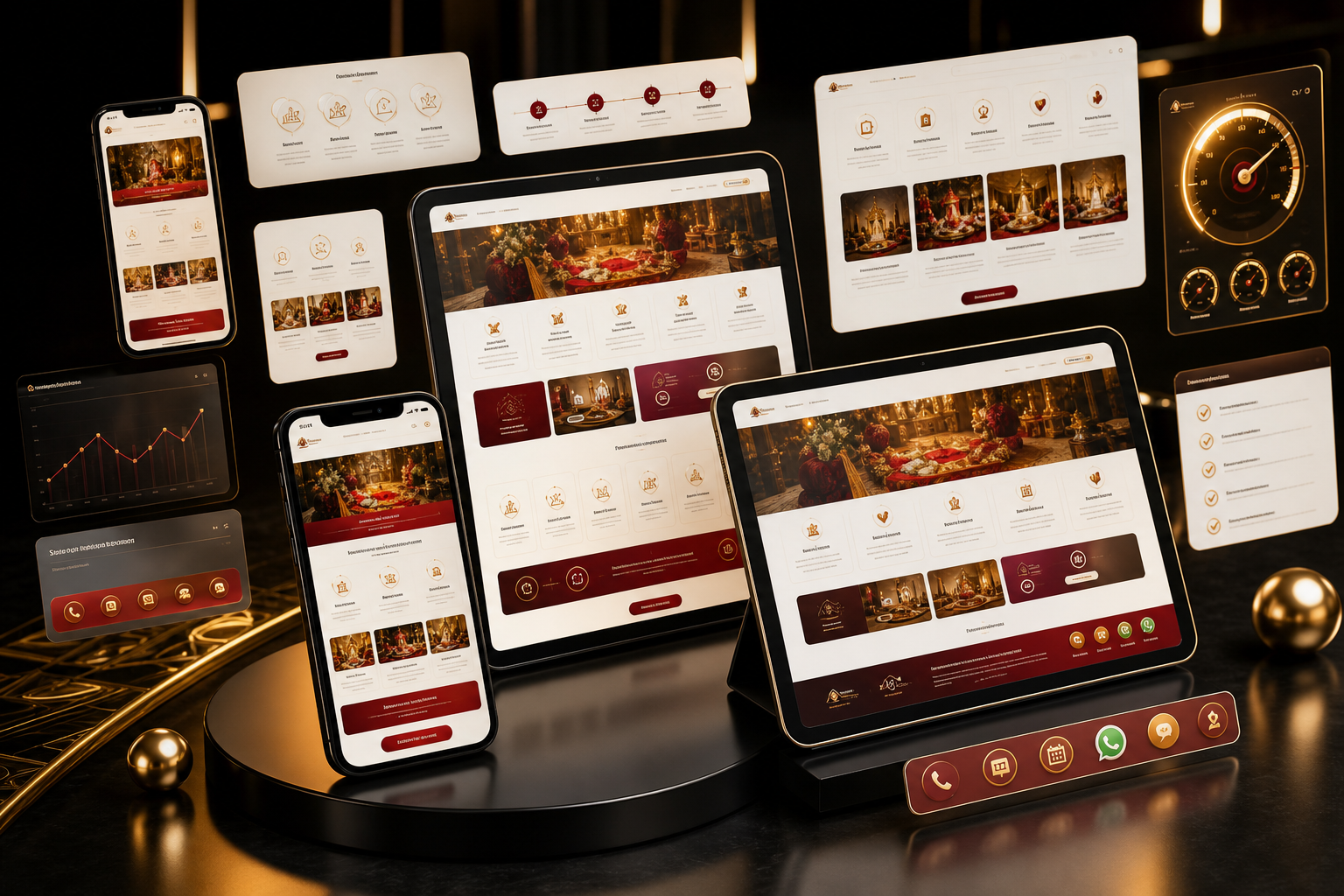 Responsive website design devices