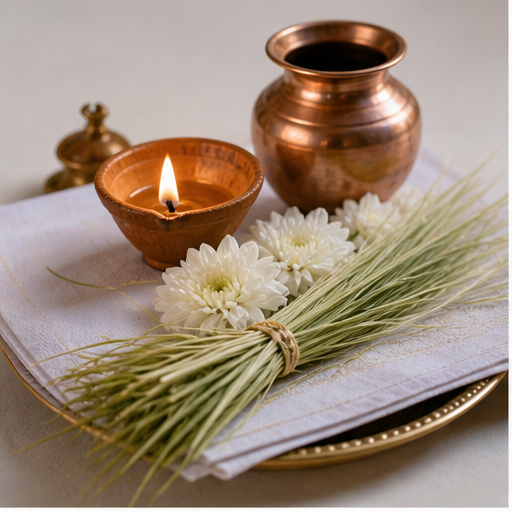 Last Rites Pooja AI generated puja setup in Bangalore