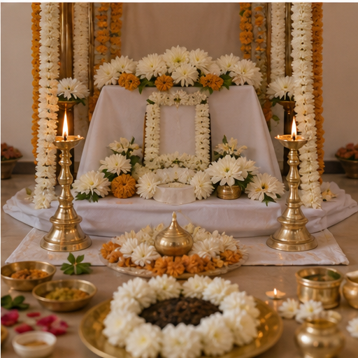 Last Rites Pooja completed AI puja image in Bangalore