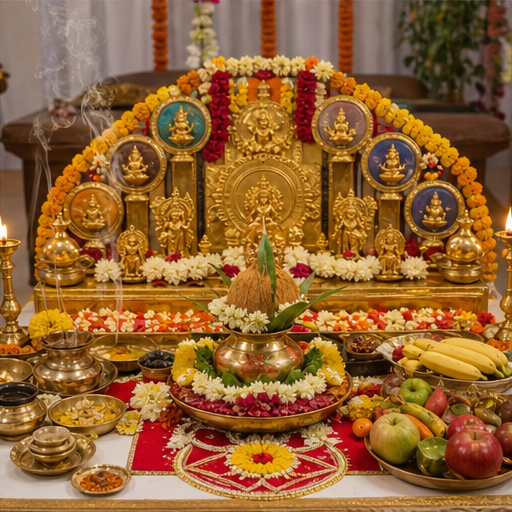 Navgrah Shanti Puja completed AI puja image in Bangalore