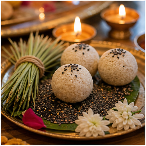 Pitra Dosh Puja samagri AI image in Bangalore