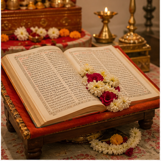 Sundar Kand Puja AI ritual image in Bangalore